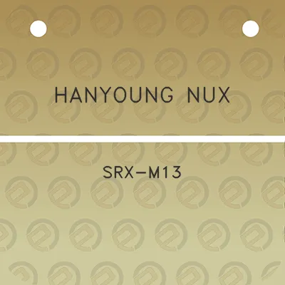 hanyoung-nux-srx-m13