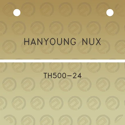 hanyoung-nux-th500-24