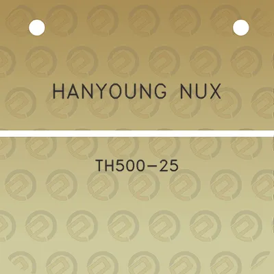 hanyoung-nux-th500-25