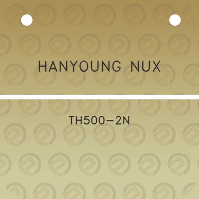 hanyoung-nux-th500-2n