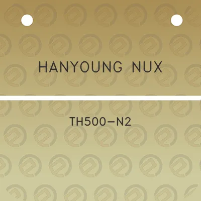 hanyoung-nux-th500-n2