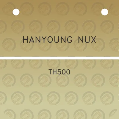 hanyoung-nux-th500