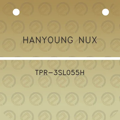 hanyoung-nux-tpr-3sl055h