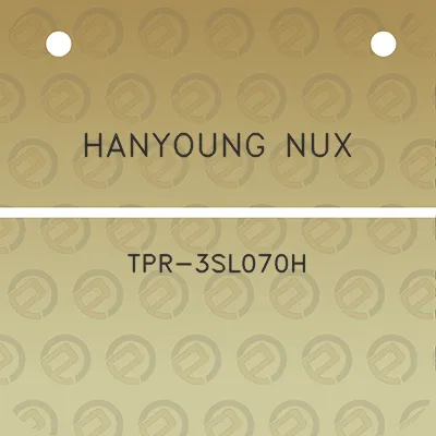 hanyoung-nux-tpr-3sl070h