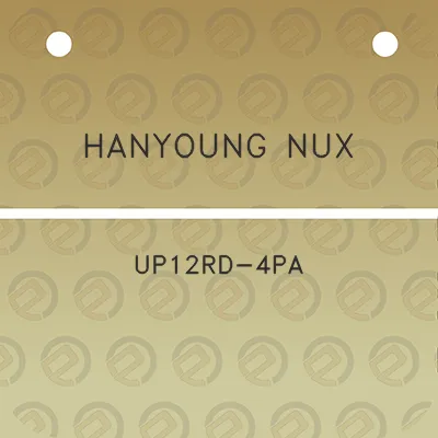 hanyoung-nux-up12rd-4pa