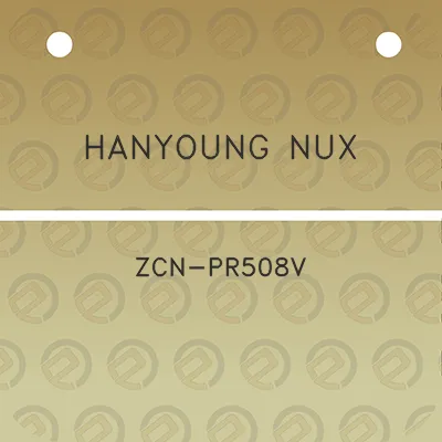 hanyoung-nux-zcn-pr508v