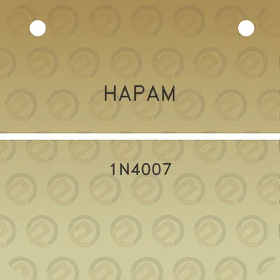 hapam-1n4007