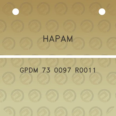 hapam-gpdm-73-0097-r0011