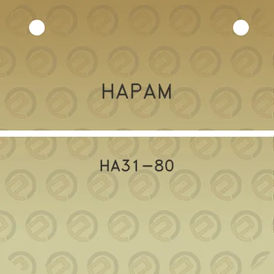 hapam-ha31-80