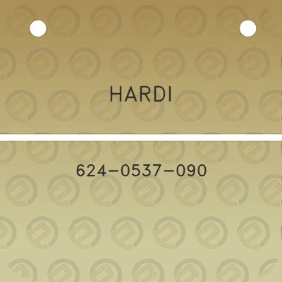 hardi-624-0537-090