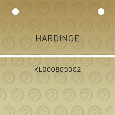 hardinge-kl000805002