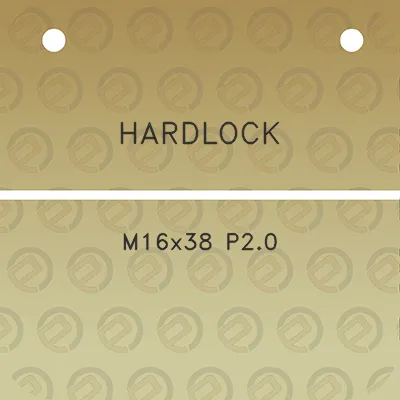 hardlock-m16x38-p20