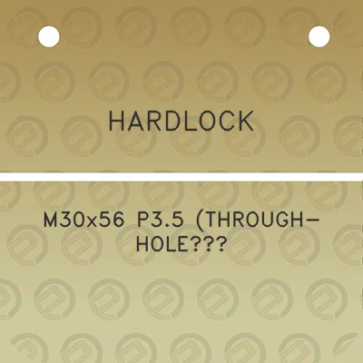 hardlock-m30x56-p35-through-hole