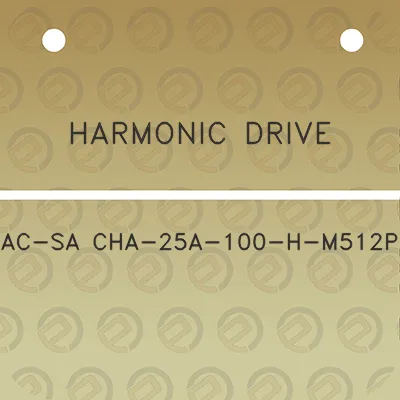 harmonic-drive-ac-sa-cha-25a-100-h-m512p