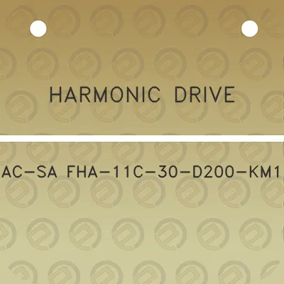 harmonic-drive-ac-sa-fha-11c-30-d200-km1