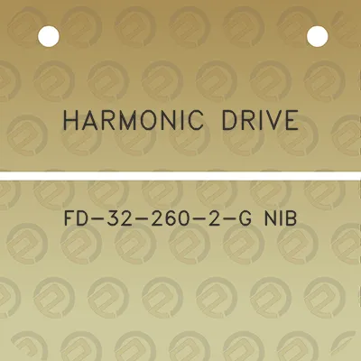 harmonic-drive-fd-32-260-2-g-nib