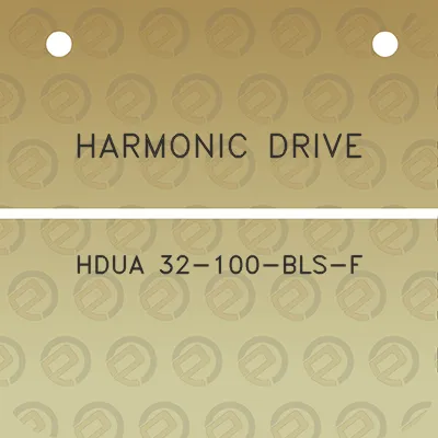 harmonic-drive-hdua-32-100-bls-f