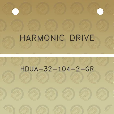 harmonic-drive-hdua-32-104-2-gr