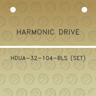 harmonic-drive-hdua-32-104-bls-set