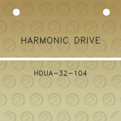 harmonic-drive-hdua-32-104