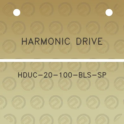 harmonic-drive-hduc-20-100-bls-sp