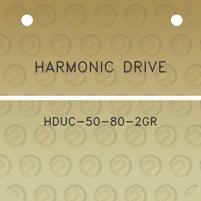 harmonic-drive-hduc-50-80-2gr