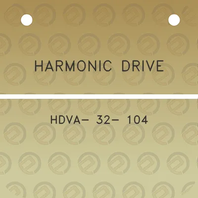 harmonic-drive-hdva-32-104