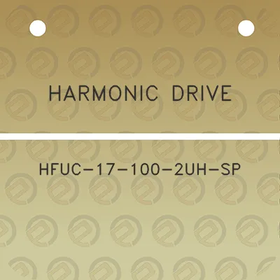 harmonic-drive-hfuc-17-100-2uh-sp