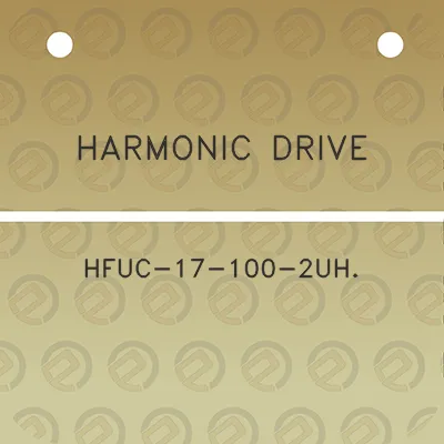 harmonic-drive-hfuc-17-100-2uh