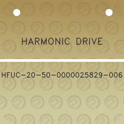 harmonic-drive-hfuc-20-50-0000025829-006