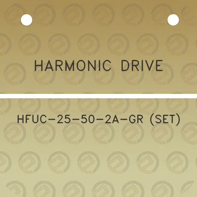 harmonic-drive-hfuc-25-50-2a-gr-set