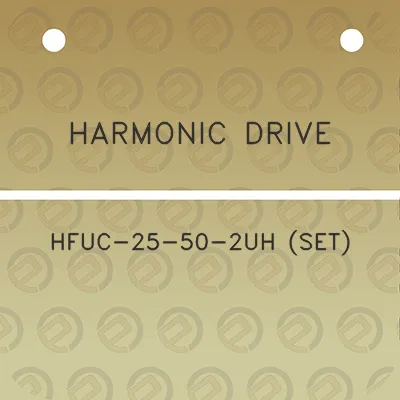 harmonic-drive-hfuc-25-50-2uh-set