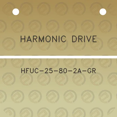 harmonic-drive-hfuc-25-80-2a-gr