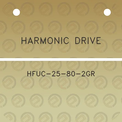 harmonic-drive-hfuc-25-80-2gr