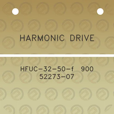 harmonic-drive-hfuc-32-50-f-900-52273-07