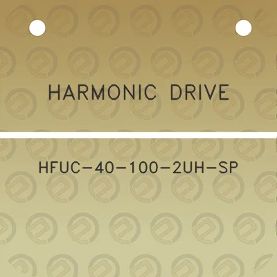 harmonic-drive-hfuc-40-100-2uh-sp