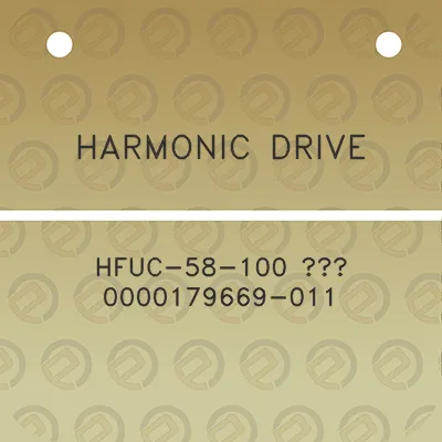 harmonic-drive-hfuc-58-100-0000179669-011