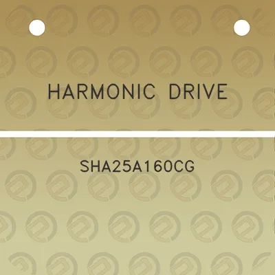 harmonic-drive-sha25a160cg