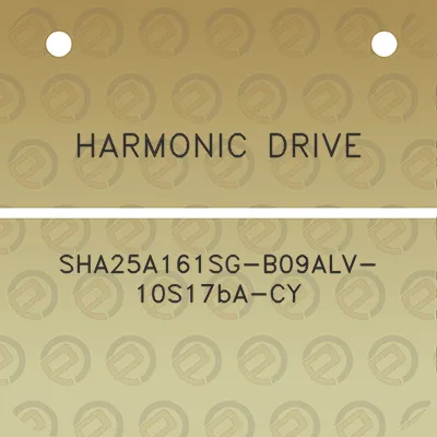 harmonic-drive-sha25a161sg-b09alv-10s17ba-cy