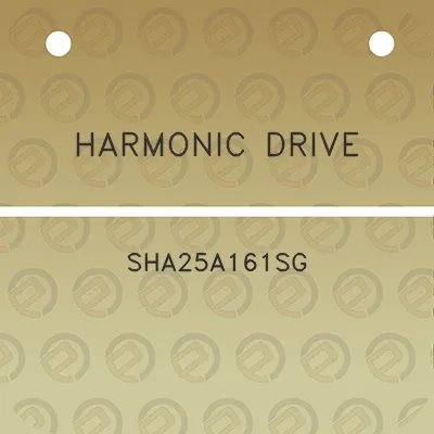 harmonic-drive-sha25a161sg