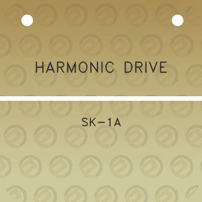 harmonic-drive-sk-1a