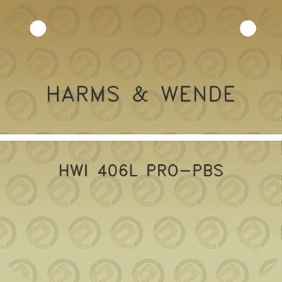 harms-wende-hwi-406l-pro-pbs