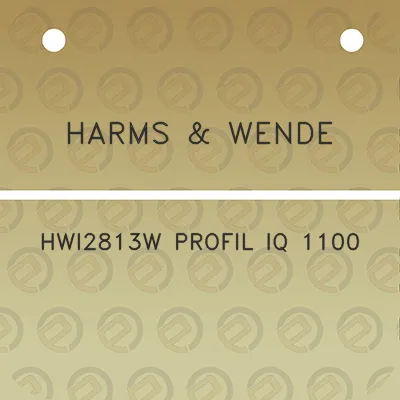 harms-wende-hwi2813w-profil-iq-1100