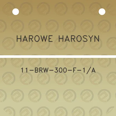 harowe-harosyn-11-brw-300-f-1a