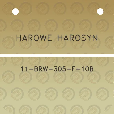 harowe-harosyn-11-brw-305-f-10b