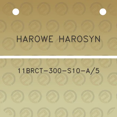 harowe-harosyn-11brct-300-s10-a5