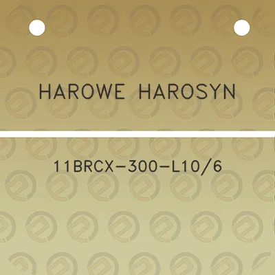 harowe-harosyn-11brcx-300-l106