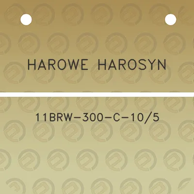 harowe-harosyn-11brw-300-c-105