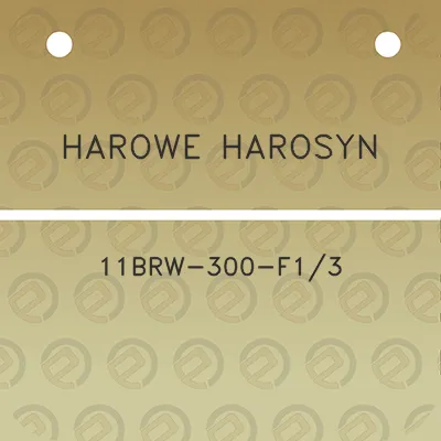 harowe-harosyn-11brw-300-f13