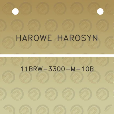 harowe-harosyn-11brw-3300-m-10b